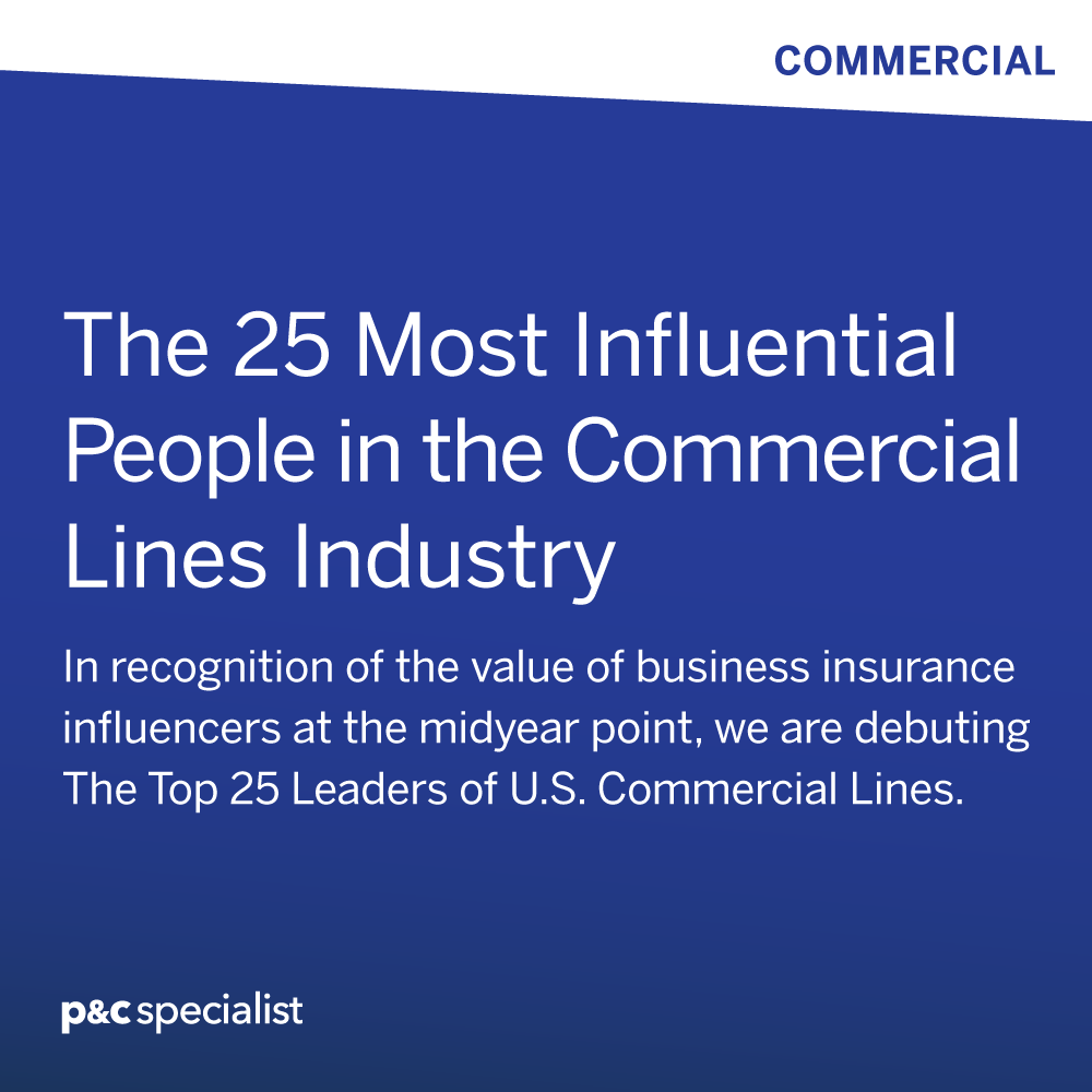 Profit driven and under pressure, the commercial lines industry depends on strong, innovative leadership to adequately serve the needs of insurance buyers — and the brokers/agents supporting them: ow.ly/1WpW50Sw8VY