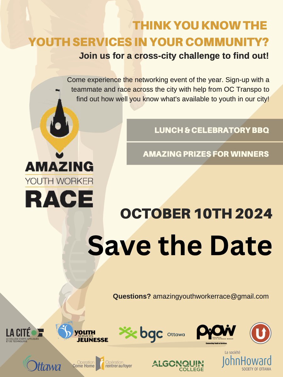 SEOYouth's tweet photo. Do you know the Youth Services in our community? Join us for a cross-city challenge to learn more about youth services in Ottawa! Save the date October 10th!
Hope to see you then! https://t.co/HpbztPMLVG