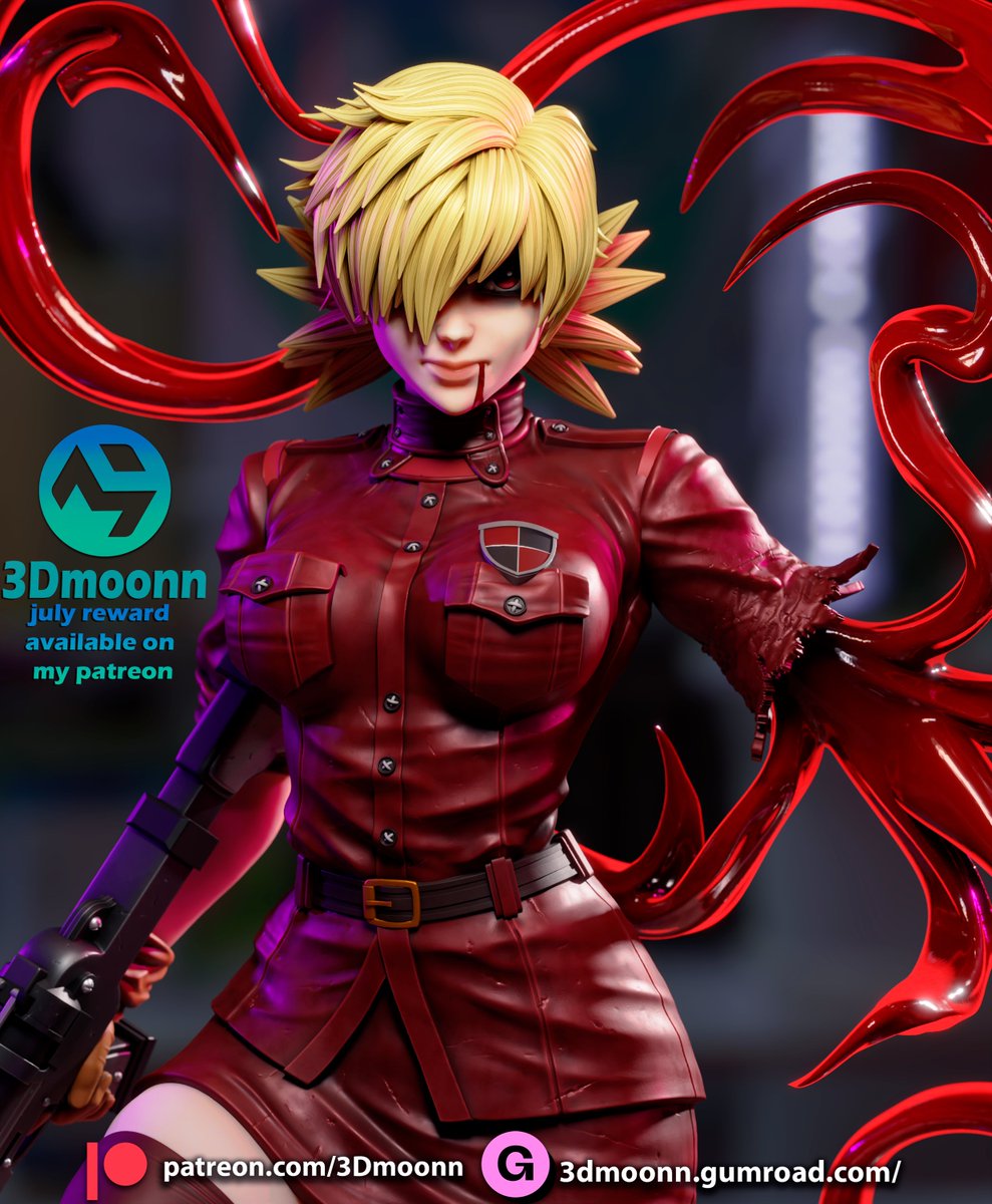 3d_moonn's tweet photo. seras victoria available on patreon 3dmoon during the month of July https://t.co/7uAkORXb5r https://t.co/ZKiRDpGUZR