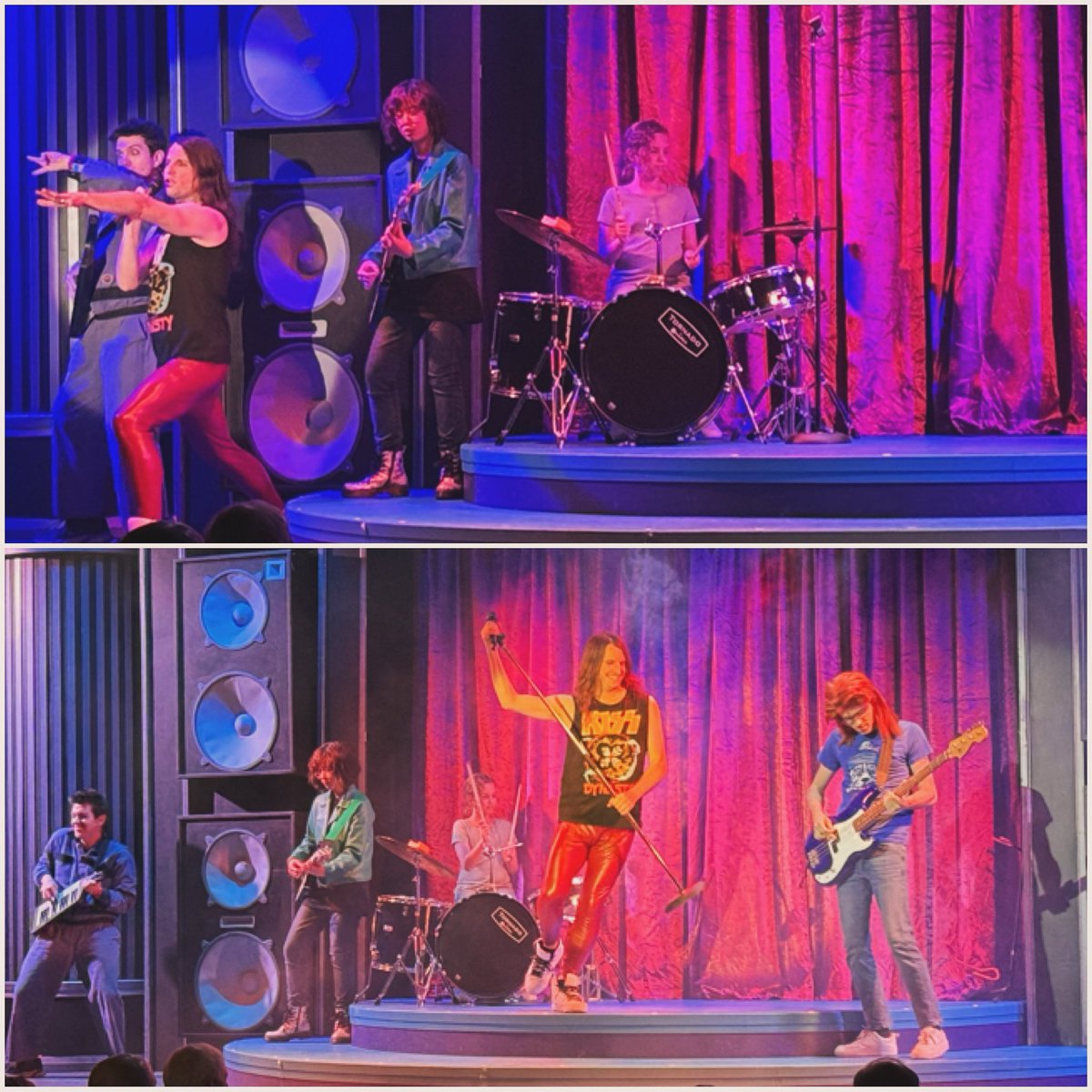 Got to share the stage with my niece on drums the other night!!