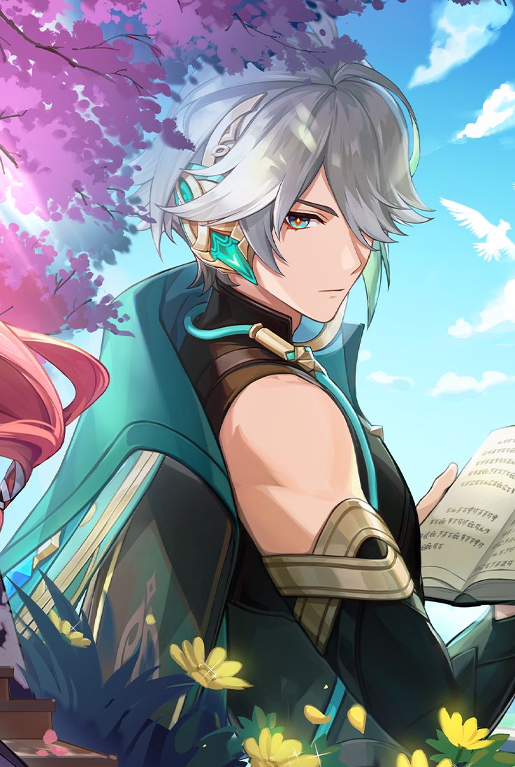 haithamhour's tweet image. good morning to this alhaitham 🫶