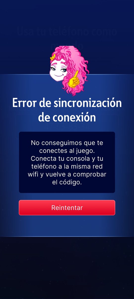 IoriGamerPro's tweet photo. @justdancegame @justdancegame @UbisoftSupport  I have a big problem with the JD controller app on Xbox. Three days ago it won’t let you connect to the on-screen code. I have a subscription to JD+ and there are few days left and I have not been able to play for this problem. Fix this please! 😭 https://t.co/SoK6wABEm5