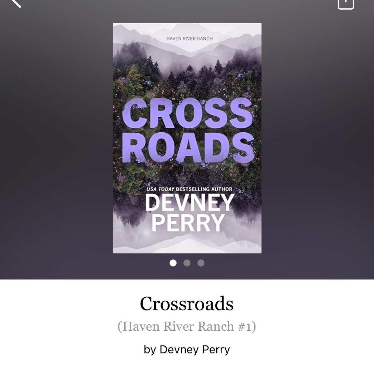 TaraDDonai's tweet image. Crossroads by Devney Perry 

#Crossroads by #DevneyPerry #6534 #28chapters #300pages #683of400 #series #KU #audiobook #76for19 #Book1of2 #8houraudiobook #WestAndIndya #HavenRiverRanch #june2024 #readitquick #whatsnext #clearingoffreadingshelves