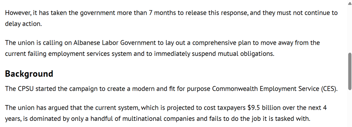 JeremyPoxon's tweet photo. New statement from @CPSUnion calls on the government to "move away from the current failing employment services system and to immediately suspend mutual obligations" https://t.co/uJ9yuFO6wR https://t.co/sY0KxafY4n