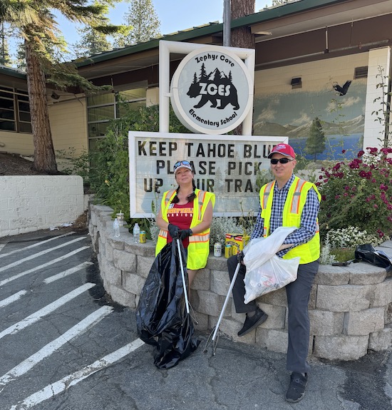 SouthTahoeNow's tweet photo. #LakeTahoe beaches left much cleaner this 4th of July. Record number of volunteers pick up 1800+ lbs at 7 beaches. @KeepTahoeBlue @LakeTahoeUSFS @VisitZephyrCove  https://t.co/9OrUiyHKX9 https://t.co/LQCcTlf38S