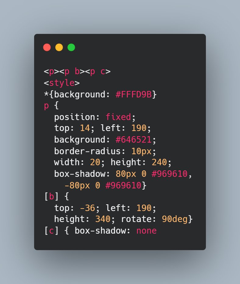 pointerToPixel's tweet image. day 188                                                                              

CSS battle #188- Icecream Sticks  

#100DaysOfCode #CSS #CSSBattleChallenge