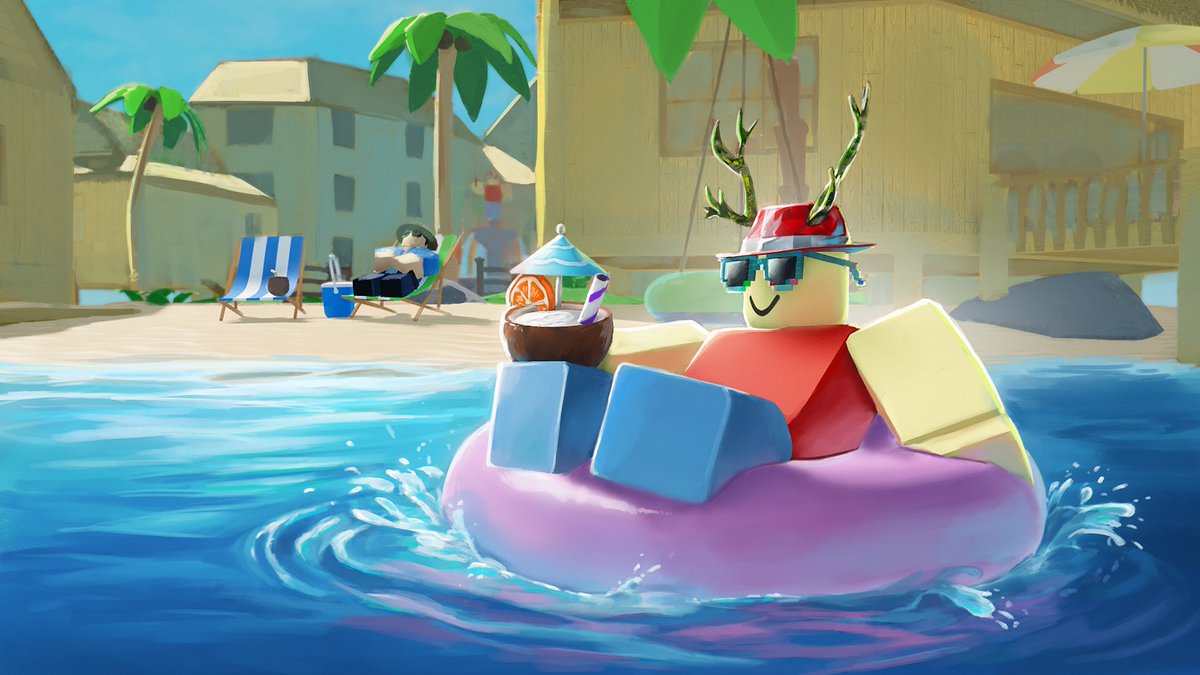 The Murder Mystery 2 team wishes you a happy summer❗️ Enjoy the update ❗️🌴🌞