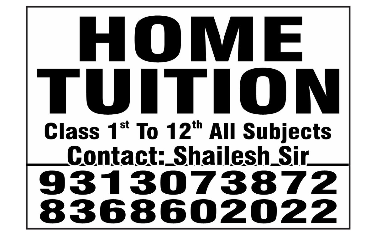 Home tuition in noida and greater Noida