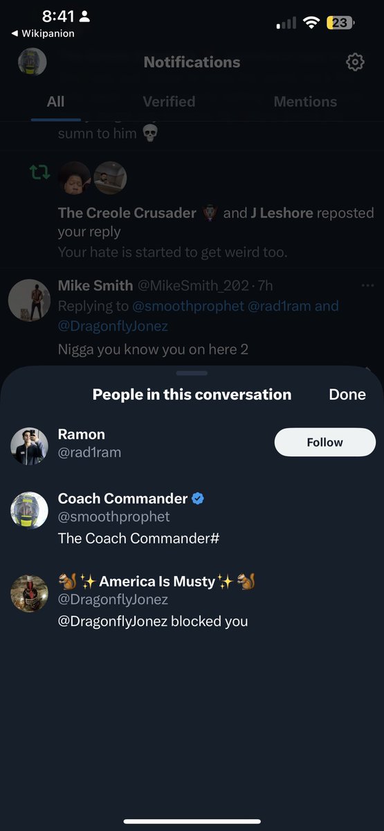 Haha, podcasters really in their feelings now 😂😂. I didn’t even say anything rude or mean. #dragonflyjones <a href="/JenkinsAndJonez/">Jenkins And Jonez</a>