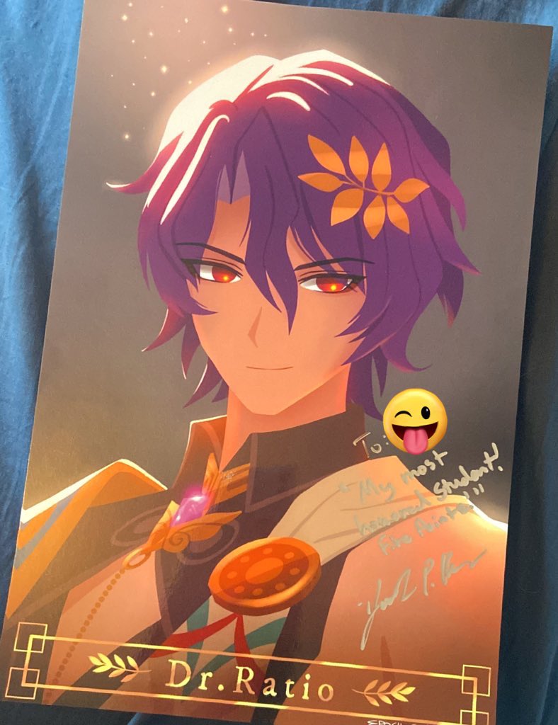 focusing on yaoi โผ๏ธ (@chukihachi) on Twitter photo Anyways! I had the absolute privilege of being able to meet dr ratioโs English VA, as well as getting an autographed print which was drawn by the lovely <a href="/EpochSonder/">Epoch Sonder</a>!!!!! ( go look at their work!!!!) Anyways! I had the absolute privilege of being able to meet dr ratioโs English VA, as well as getting an autographed print which was drawn by the lovely <a href="/EpochSonder/">Epoch Sonder</a>!!!!! ( go look at their work!!!!)
