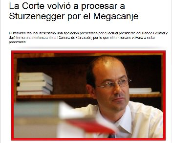 MartnPeiretti1's tweet photo. ⛔️✅🚨 La Corte había procesado a Sturzenegger por el megacanje del 2001, pero lo salvaron sus jueces amigos Martín Irurzun y Eduardo Farah. Hoy hay 3 detenidos por protestar contra le ley bases, creación de Sturzenegger, y seguirán detenidos por decisión de Irurzun y Farah. https://t.co/BBZgIIkATL