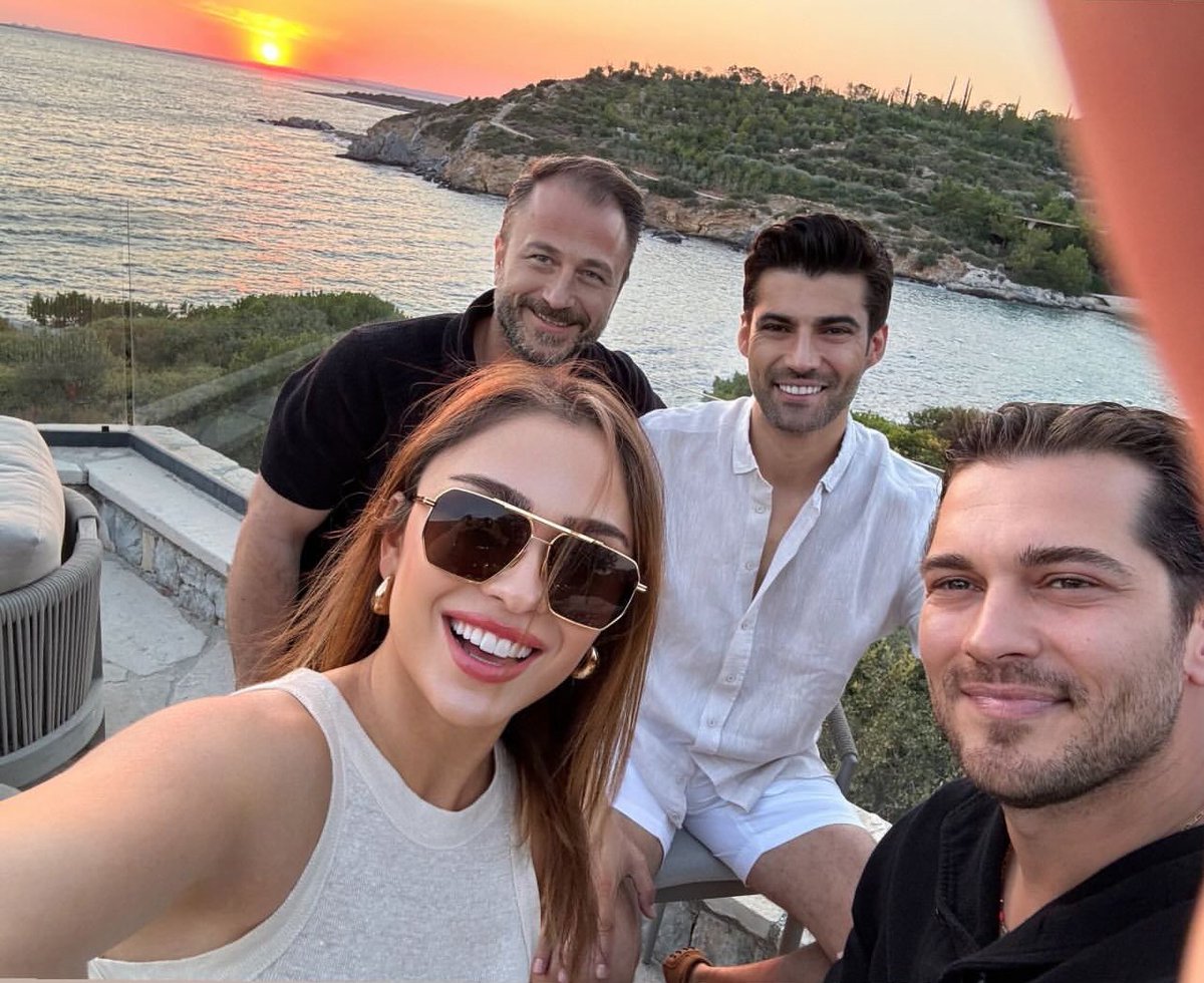Çağatay Ulusoy, Nurana Bagieva, İlyas Güngör ve İsmail Filiz 
🔗İlyas Güngör, Instagram Story