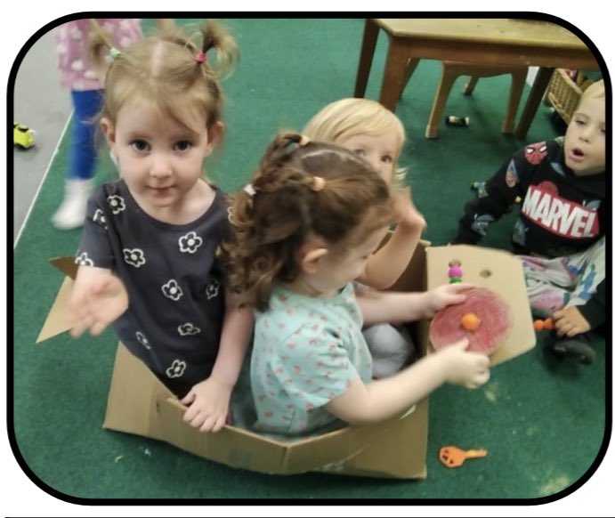 Our wonderful fledgling preschool children have been thinking about journeys- and who wouldn’t travel in a aeroplane box as good as this one? <a href="/WessexTrust/">The Wessex Learning Trust</a> #learningthroughplay