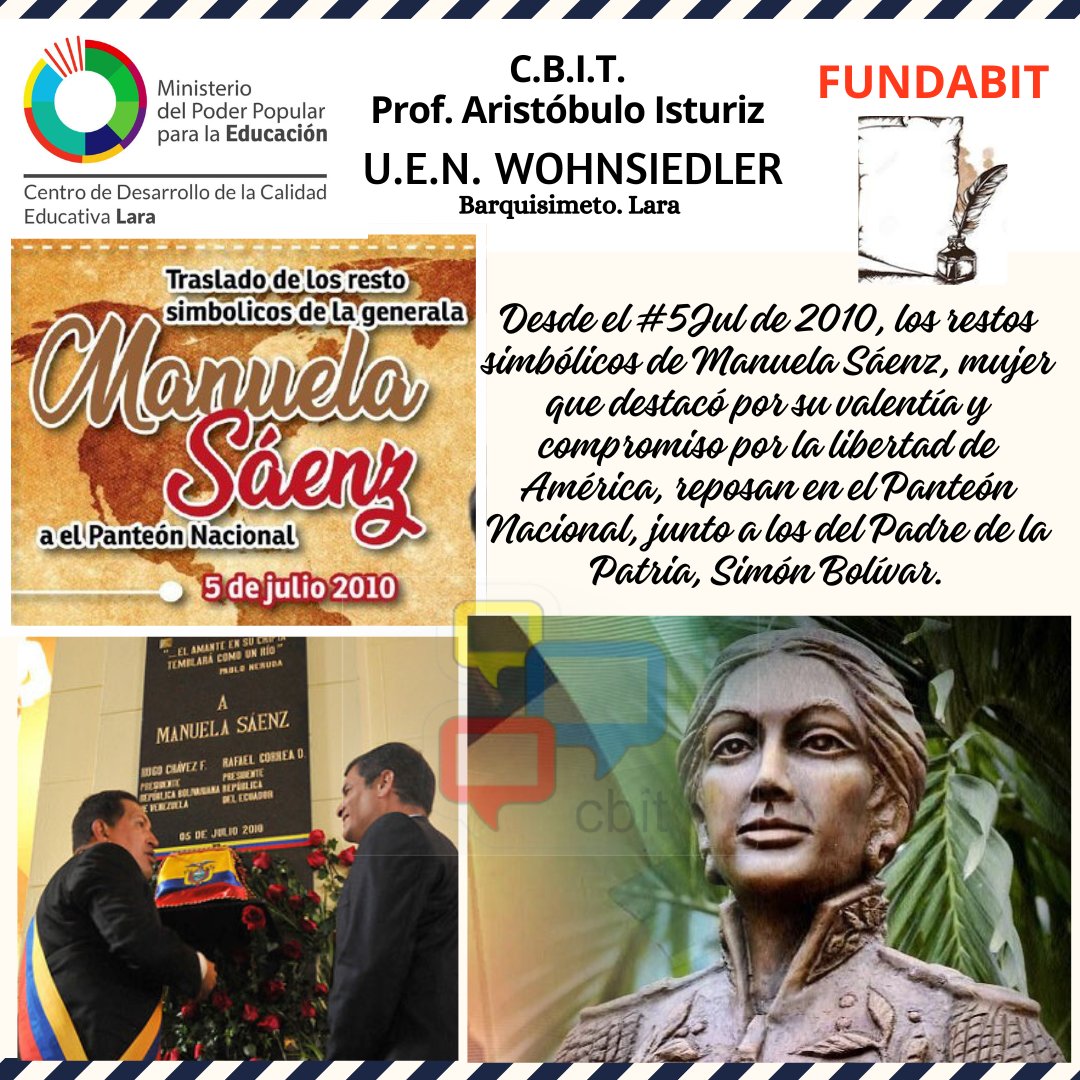 📷
#AyerHoyYSiempreIndependientes 
<a href="/_LaAvanzadora/">Yelitze Santaella</a>
@MPPEDUCACION
<a href="/Fundabit_/">FundabitOficial</a>
<a href="/leivi24/">Leivi/Oceanía</a>
<a href="/cdcelara/">Centro de Desarrollo de la Calidad Educativa Lara</a>
<a href="/EleamerAbdala/">Eleamer Elkatrib</a>
<a href="/Dimary08/">D!mary_Anzola</a>
<a href="/Fundabitlara01/">Fundabit Lara</a>