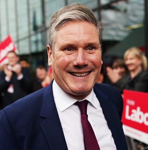 thorneaffair's tweet image. keir starmer looks like if mr poppy used the old age filter