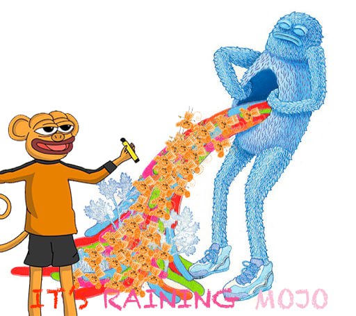 $MOJO is the OG Matt Furie creation.  He started it all! 
 It's time to bring him to his well-deserved throne!
