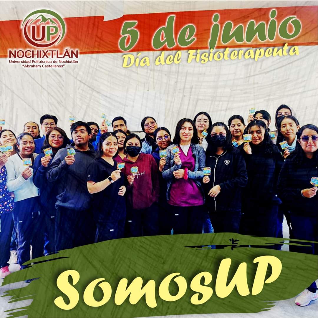 upnochix's tweet photo. ¡Feliz Día del Fisioterapeuta! 🎉

Hoy celebramos a los profesionales y a nuestros estudiantes estudiantes de Terapia Física por su dedicación y compromiso en mejorar la calidad de vida. Su labor transforma vidas. ¡Gracias por su invaluable contribución! 
#UPNochixtlán https://t.co/caNrKgNGqN