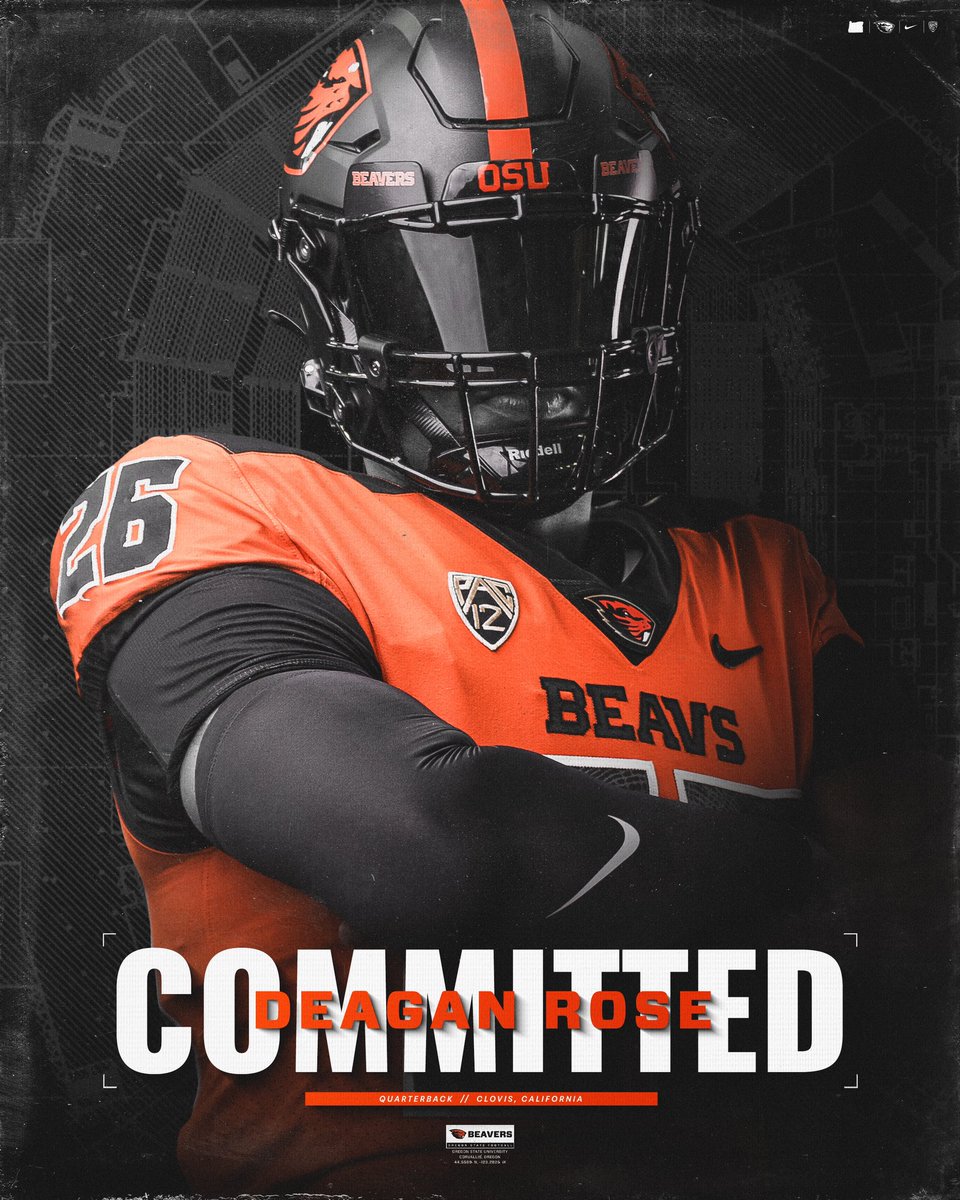 Deagan Rose (@deaganrose) on Twitter photo Committed!
Thank you to everyone who made this possible! Special thanks to my family and the Oregon State coaching staff!
🧡🖤
#gobeavs
<a href="/Greg_Panelli/">Greg Panelli</a>
<a href="/CoachDanny10/">Danny Hernandez</a>
<a href="/E1onPai9e/">Élon Paige</a>
<a href="/itsGundy/">Ryan Gunderson (aka Gundy)</a>
<a href="/Coach_Bray/">Trent Bray</a>
<a href="/CoachAWilkins/">Aaron Wilkins</a>
<a href="/BrandonHuffman/">Brandon Huffman</a> Committed!
Thank you to everyone who made this possible! Special thanks to my family and the Oregon State coaching staff!
🧡🖤
#gobeavs
<a href="/Greg_Panelli/">Greg Panelli</a>
<a href="/CoachDanny10/">Danny Hernandez</a>
<a href="/E1onPai9e/">Élon Paige</a>
<a href="/itsGundy/">Ryan Gunderson (aka Gundy)</a>
<a href="/Coach_Bray/">Trent Bray</a>
<a href="/CoachAWilkins/">Aaron Wilkins</a>
<a href="/BrandonHuffman/">Brandon Huffman</a>