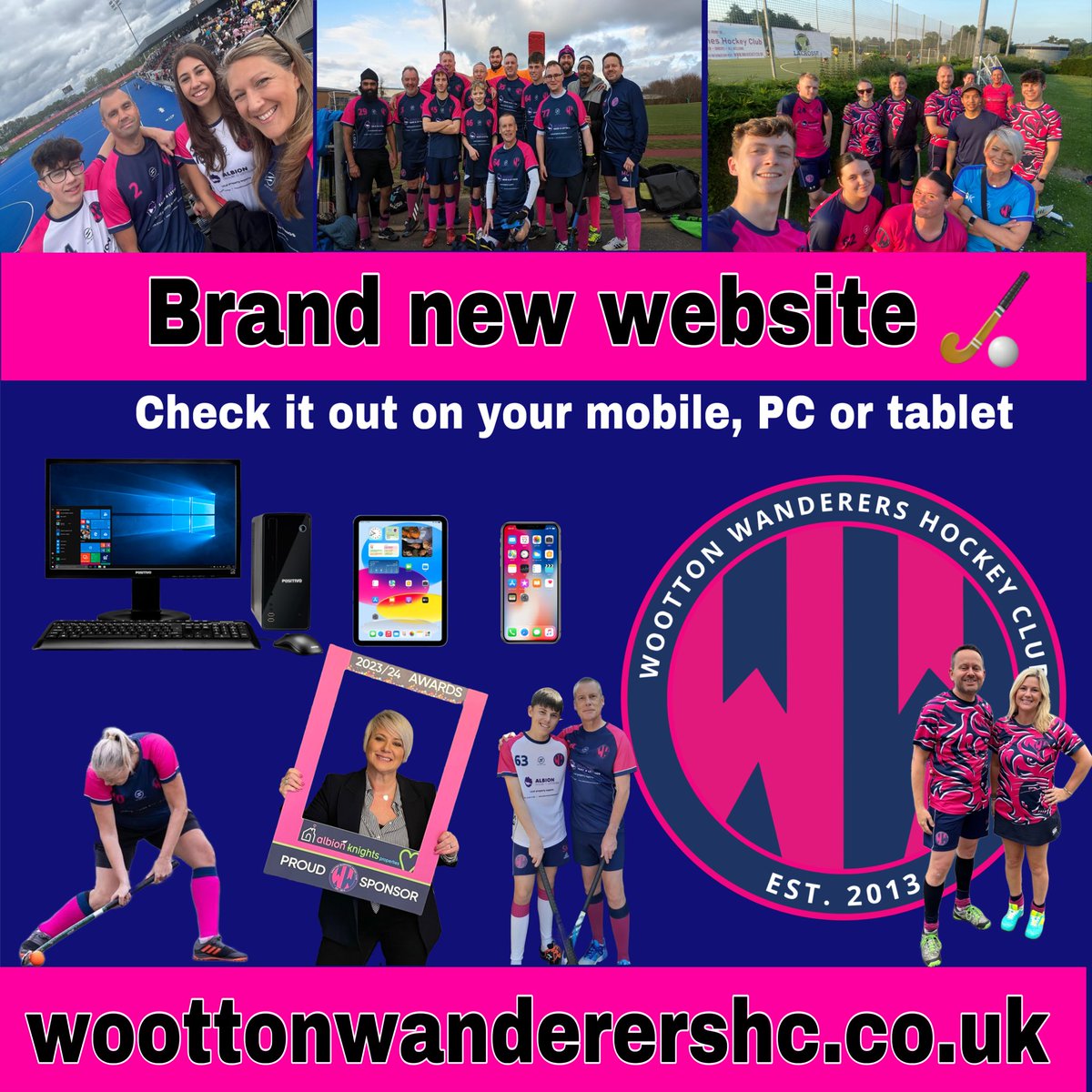 We’ve got a brand new shiny website 🤩🤩 Take a look around &amp; join us for the new season starting in September 🏑 Mens, ladies, mixed &amp; juniors. 

**Have fun. Make friends. Play hockey**
woottonwanderershc.co.uk 

<a href="/EnglandHockey/">England Hockey</a> 
<a href="/SouthCentralHo2/">South Central Hockey</a> 
#fieldhockey