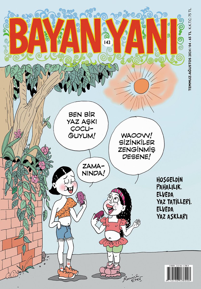 Temmuz sayımız bayilerde. 💃🏻🌈🌞☀️