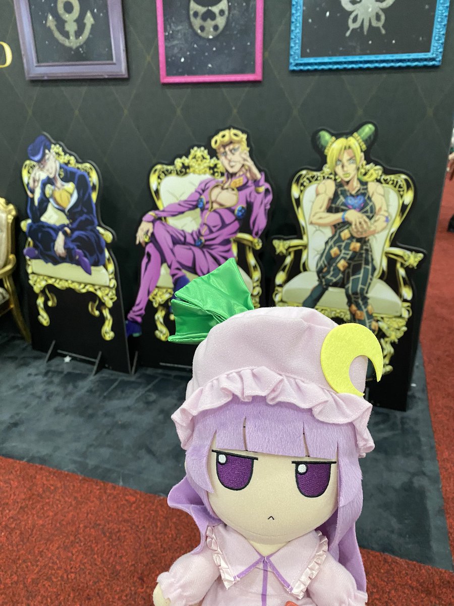 Breaking news from anime expo: Patchouli Knowledge the next Jojo???