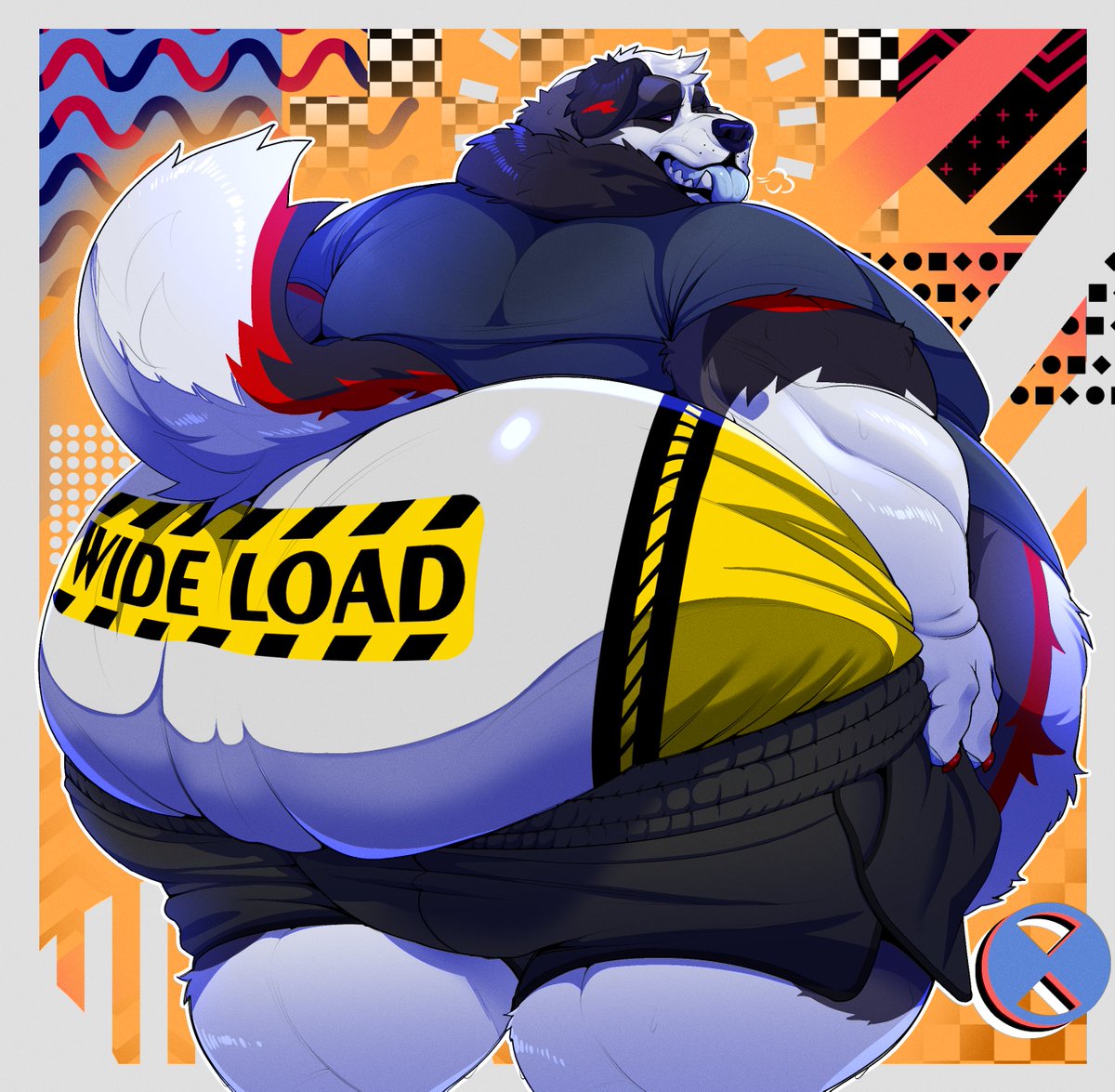 stinkbombboar's tweet photo. Bandit had to “unload” after a light jog (for @ScarfedBear) https://t.co/Kh1Q3OBFjn