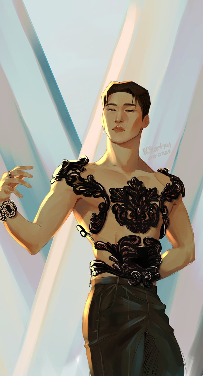 ROYart191's tweet photo. 🏛️
#CHOISAN  #에이티즈 #ATEEZ 
@ATEEZofficial #ATEEZfanart #fanart https://t.co/WFUKhp6LCS