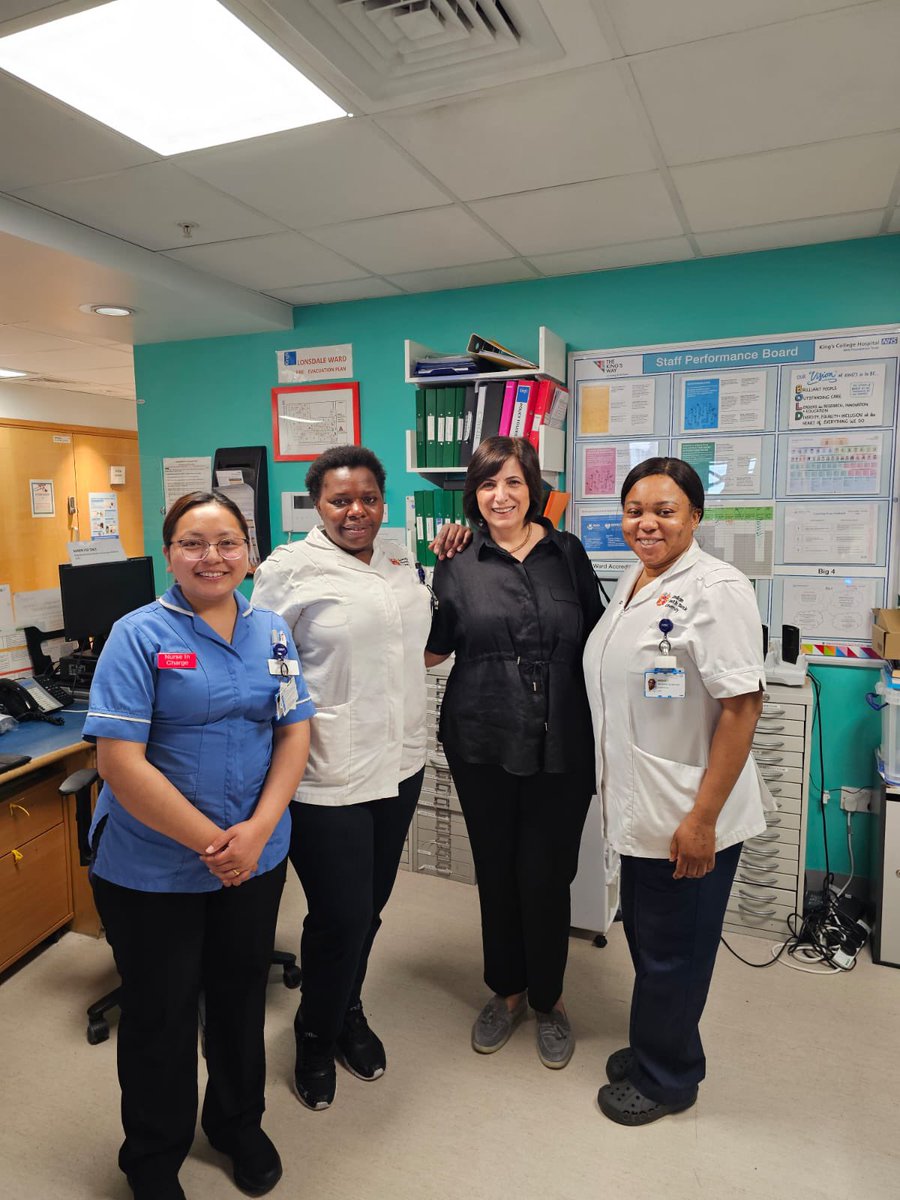 Dr Felicia Kwaku, OBE, RGN (@felicia_kwaku) on Twitter photo Dr Samira Obeid visited me last week whilst in London, she visited <a href="/KingsCollegeNHS/">King's College NHS</a> meeting staff and discussing our differing health systems Thanks <a href="/kellyanthony84/">Kelly Mitchell💙</a> and <a href="/helenf_1/">Helen F</a> and the acute speciality medicine nurses for making her feel so welcome. Dr Samira Obeid visited me last week whilst in London, she visited <a href="/KingsCollegeNHS/">King's College NHS</a> meeting staff and discussing our differing health systems Thanks <a href="/kellyanthony84/">Kelly Mitchell💙</a> and <a href="/helenf_1/">Helen F</a> and the acute speciality medicine nurses for making her feel so welcome.