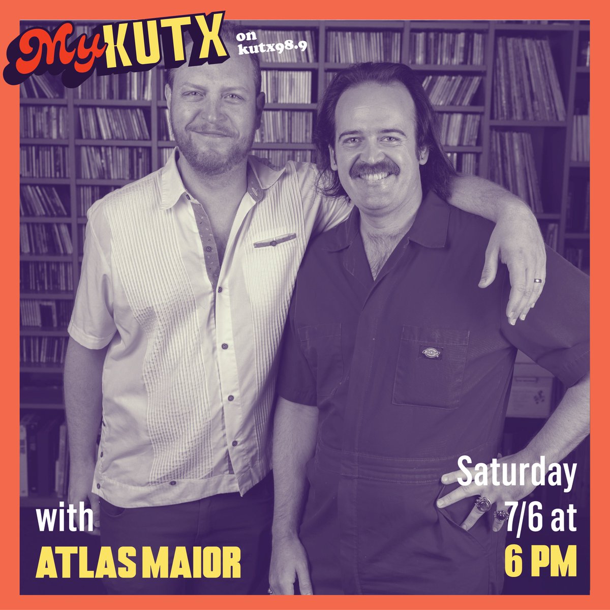 KUTX 98.9 (@kutx) on Twitter photo Today on My KUTX, it's <a href="/atlasmaior/">Atlas Maior</a>. Two of the members, Josh Peters & Joshua Thomson, return as our guest DJs. They play an hour of Moroccan and Spanish music inspired by their recent tour and talk about their new EP. Hear Atlas Maior on My KUTX at 6pm. Today on My KUTX, it's <a href="/atlasmaior/">Atlas Maior</a>. Two of the members, Josh Peters & Joshua Thomson, return as our guest DJs. They play an hour of Moroccan and Spanish music inspired by their recent tour and talk about their new EP. Hear Atlas Maior on My KUTX at 6pm.