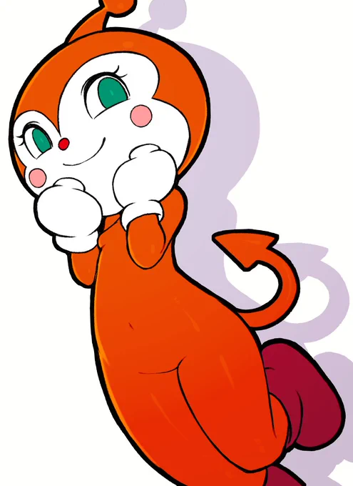 ドキンちゃん ウルトラマンと同じく肌なのか服なのか問題・・・w