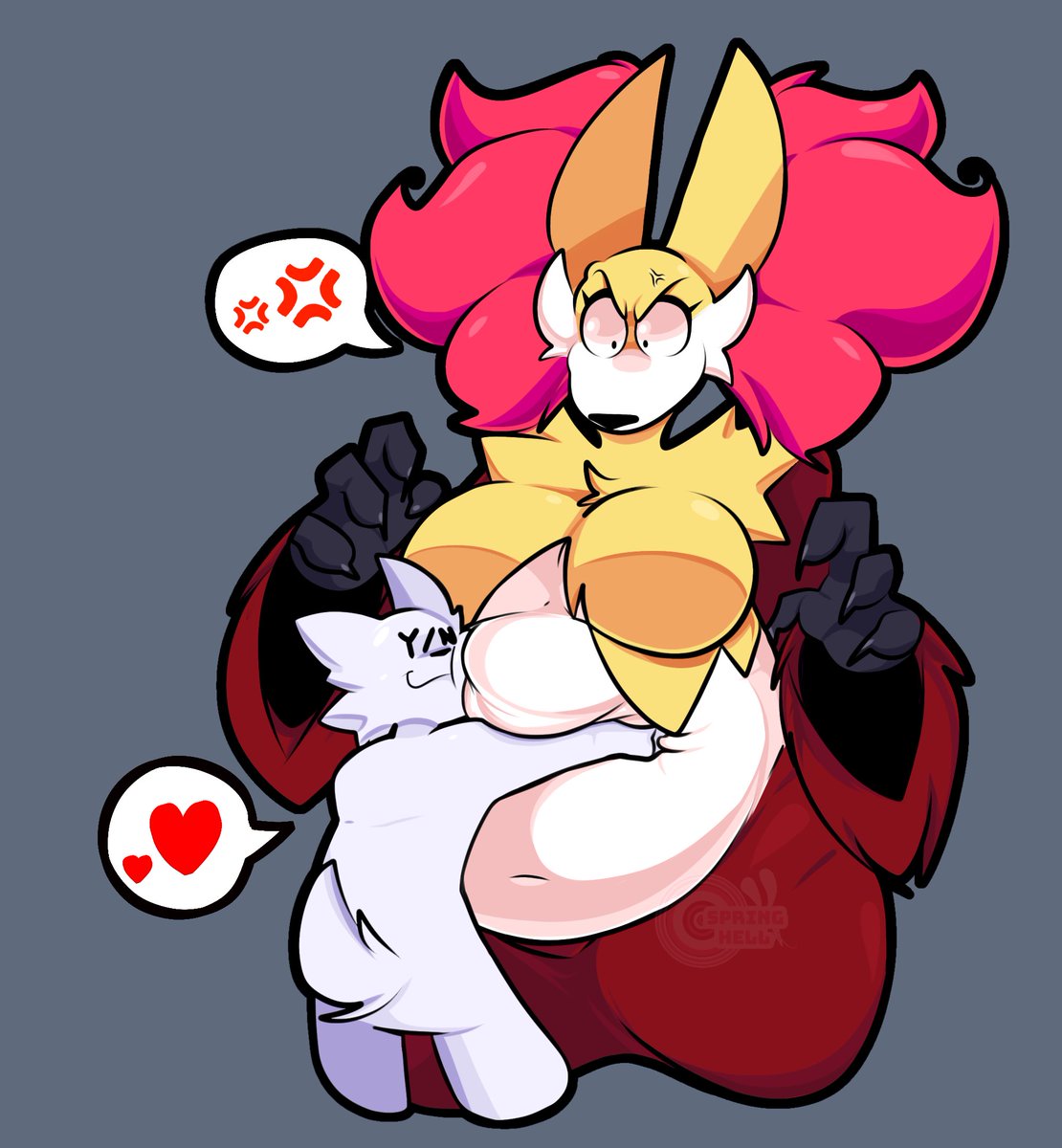 SpringHell1201's tweet image. Your reward guys!

Delphox hug