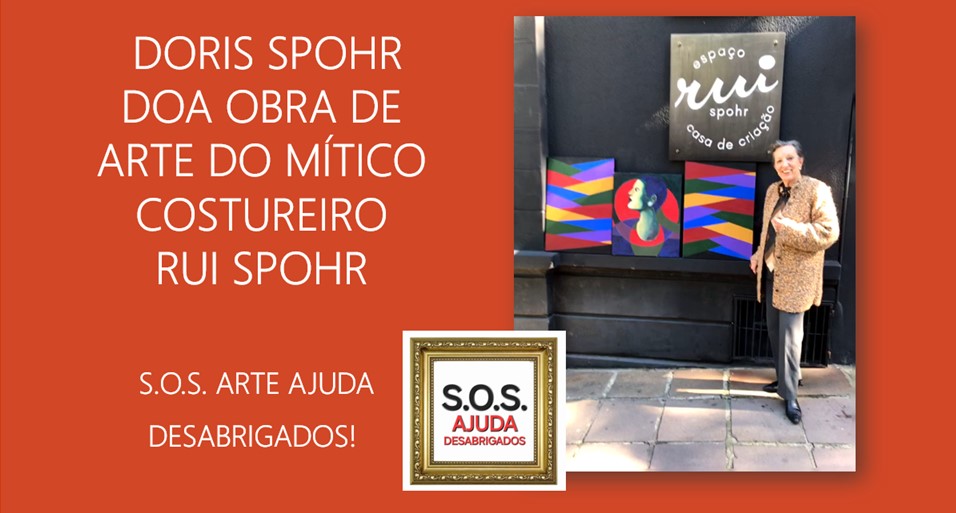 GuionCenter's tweet photo. S.O.S. ARTE AJUDA DESABRIGADOS!
*37ª OBRA OFERTADA*
Executiva do ESPAÇO RUI SPOHR – ESPAÇO CRIATIVO, DORIS SPOHR está doando este belo tríptico de autoria do mítico Costureiro Rui para o nosso projeto:S.O.S. ARTE AJUDA DESABRIGADOS!
https://t.co/3bnSJ1V09l https://t.co/8ZEf4Gsqah