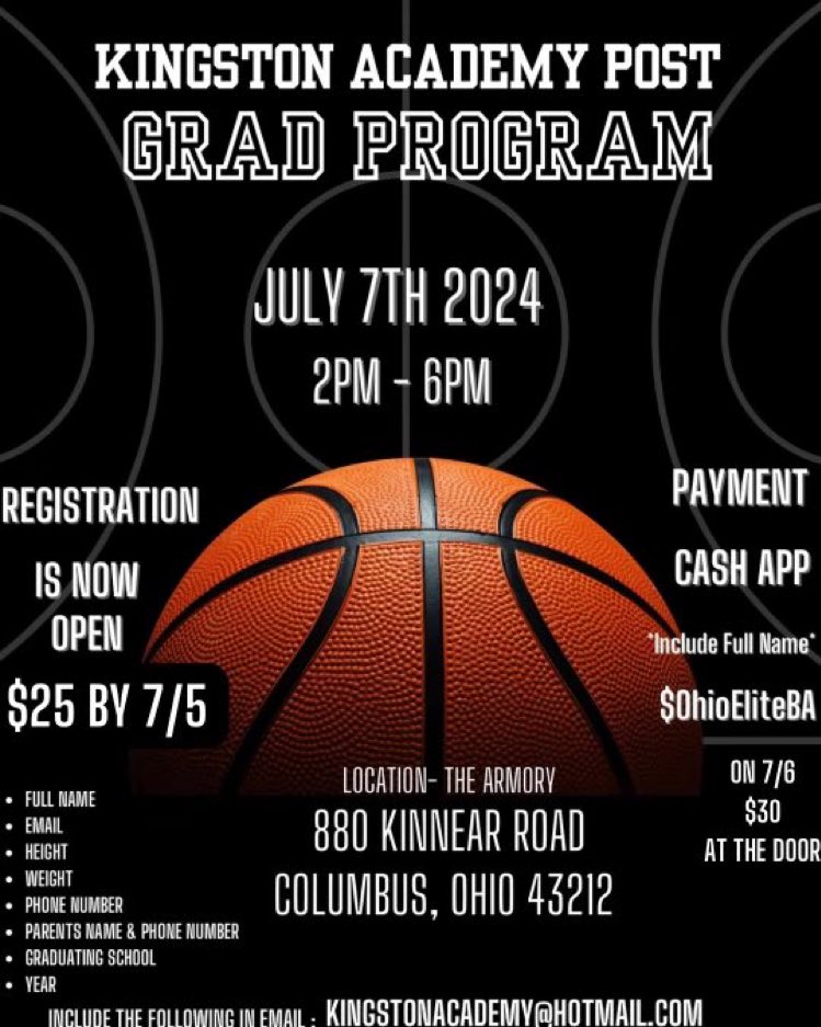 2 Days Away!!! Looking for players to finalize roster for 2024-25 season!! DM for additional information or any questions.