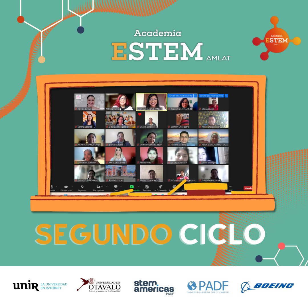 FundacionFidal's tweet photo. 🎉 ¡Hemos culminado con éxito el segundo ciclo de la Academia E-STEM! 🎉
Gracias a la dedicación y entusiasmo de nuestros docentes 👩🏫👨🏫, hemos logrado un avance significativo en la enseñanza ética de ciencias, tecnología, ingeniería y matemáticas (STEM).💡
#STEMamericas https://t.co/iasLjjkdqQ