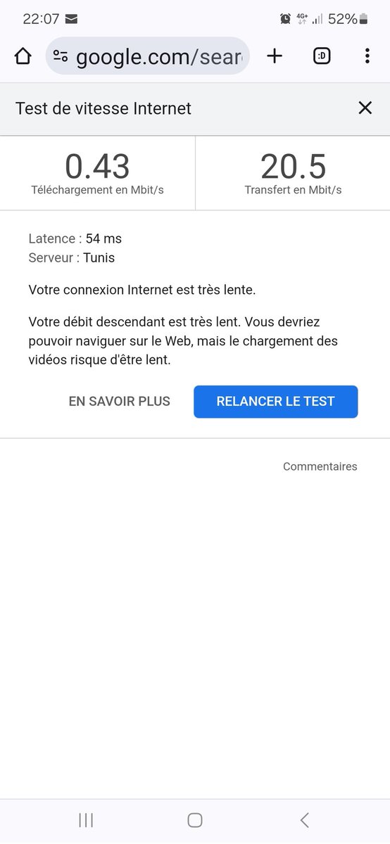 La 4G tunisie telecom c'est SCANDALEUX <a href="/_TunisieTelecom/">Tunisie Telecom</a>