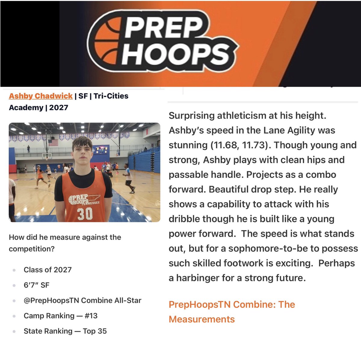 AshbyChadwick (@ashbychadwick) on Twitter photo Thank you <a href="/PrepHoopsTN/">Prep Hoops Tennessee</a> and <a href="/AndrewForce8/">Andrew Force</a> for the great writeup. I appreciate the breakdown of my athleticism and skill. I hope you make it back to east TN for a game.
<a href="/KevinMoses38/">Kevin Moses LLC</a>
<a href="/GradyMajors/">Grady Majors</a>
<a href="/TweetsbyCoachK/">Karl Stojaković</a>
<a href="/HoopsRecruitUSA/">HoopsRecruitUSA</a> Thank you <a href="/PrepHoopsTN/">Prep Hoops Tennessee</a> and <a href="/AndrewForce8/">Andrew Force</a> for the great writeup. I appreciate the breakdown of my athleticism and skill. I hope you make it back to east TN for a game.
<a href="/KevinMoses38/">Kevin Moses LLC</a>
<a href="/GradyMajors/">Grady Majors</a>
<a href="/TweetsbyCoachK/">Karl Stojaković</a>
<a href="/HoopsRecruitUSA/">HoopsRecruitUSA</a>