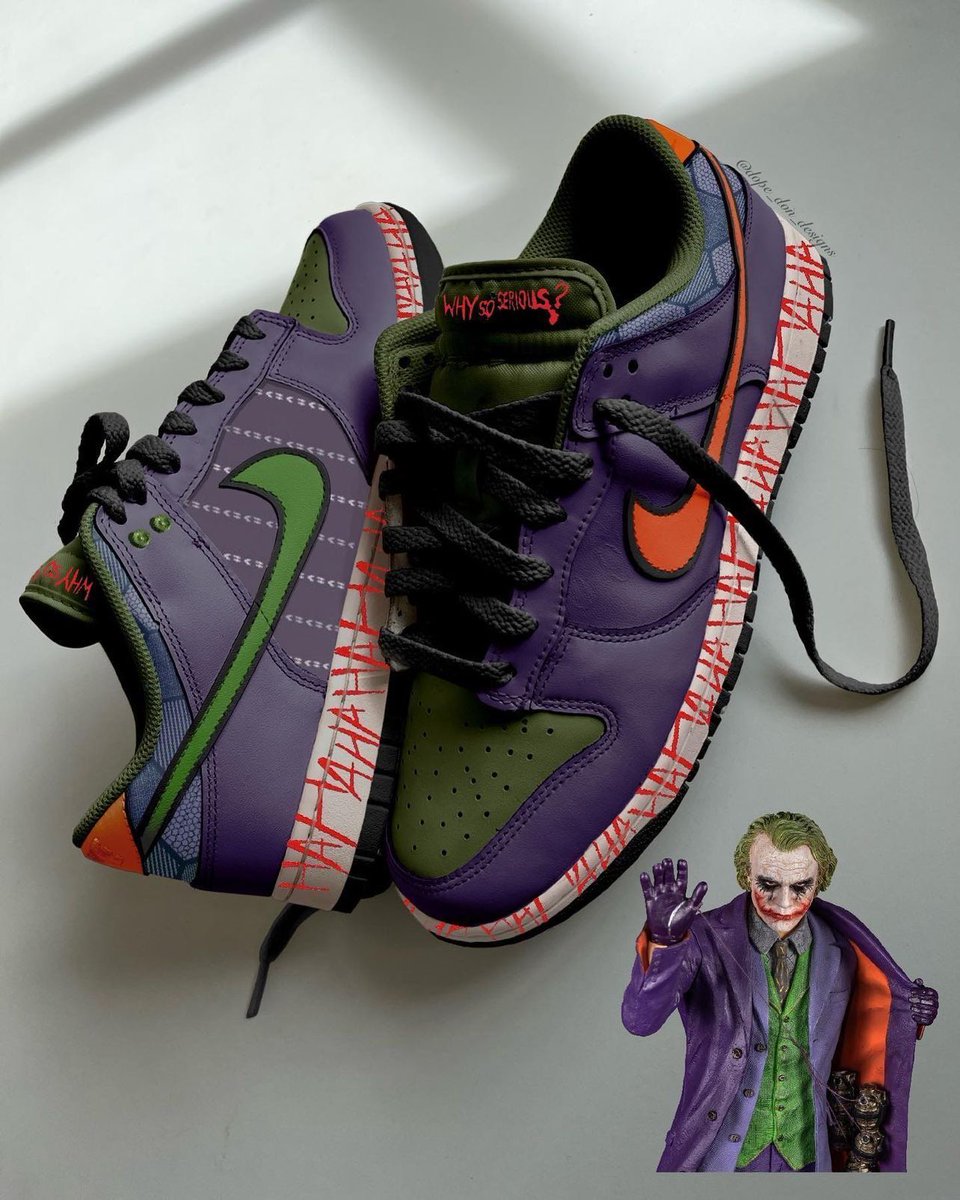 Joker x Nike Dunk Low 🃏