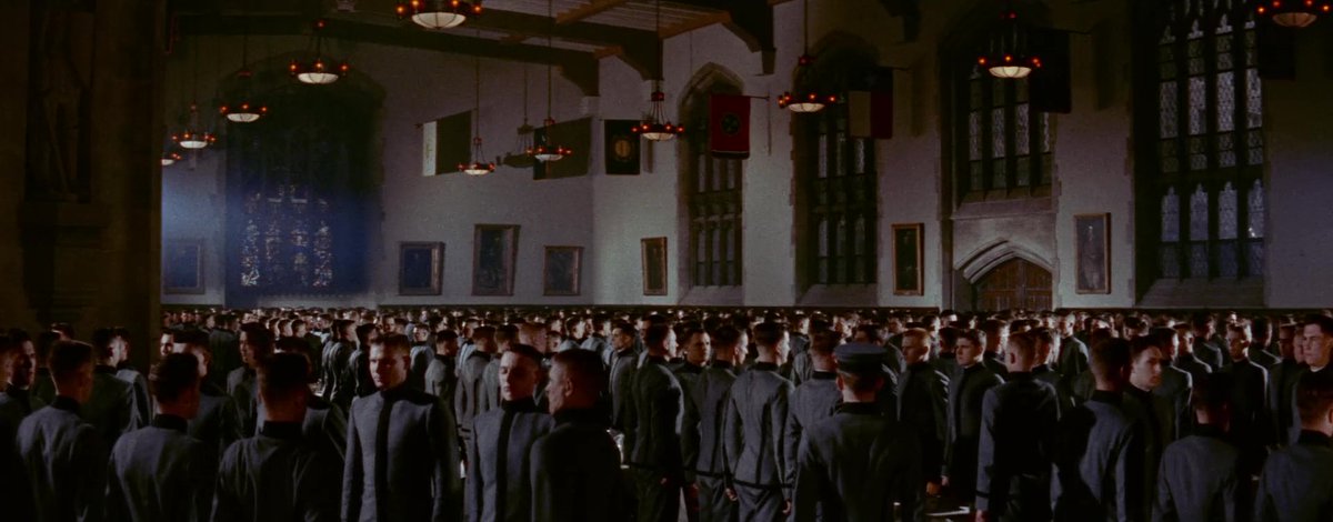 AvalynWu's tweet photo. Every frame in John Ford's The Long Gray Line is so dense yet elegant, incredible use of CinemaScope https://t.co/wpBw9kH0j0