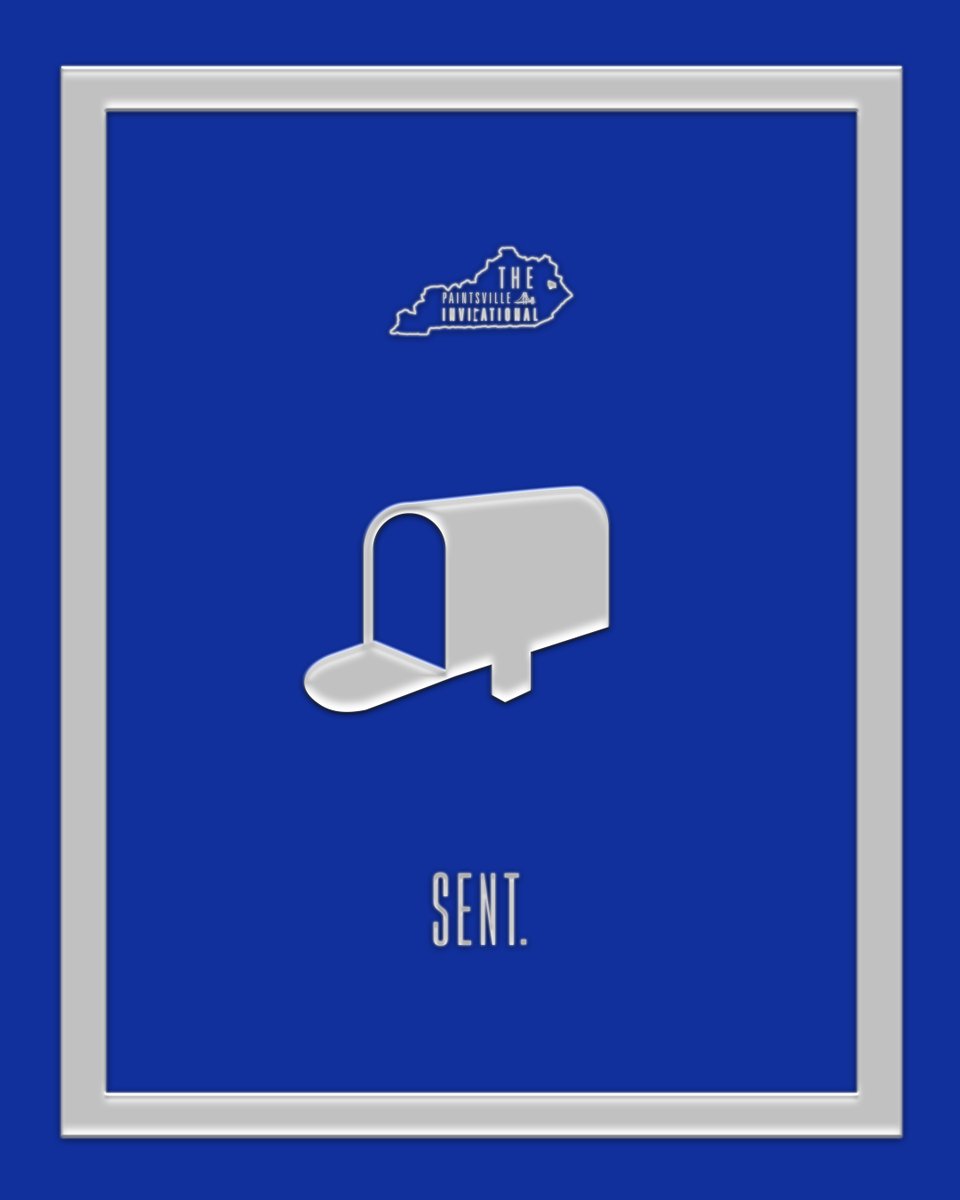 It's official ... invitations have been SENT. Check your mailboxes and email inboxes. 🤟