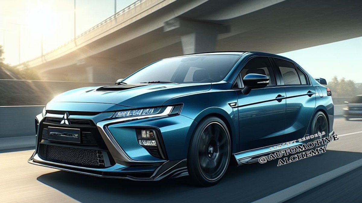 AutoAlchemy3d's tweet photo. You see this 2025 model rolling past you, what's your first reaction as a emoji?

#mitsubishi #cars #Motorsport #mitsubishievo #Automotive https://t.co/v9AvRIAAju