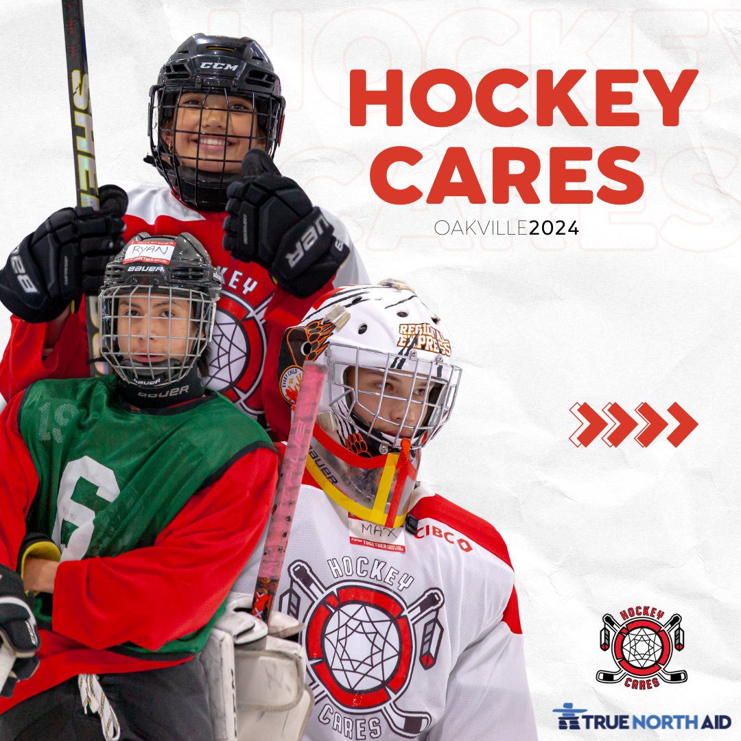 TrueNorthAid's tweet image. This past week, youth from Constance Lake and Attawapiskat First Nations in Northern Ontario visited the town of Oakville, Ontario for the 2024 Hockey Cares Exchange. They came together for three exciting games of hockey and other fun activities!

#HockeyCares #TrueNorthAid