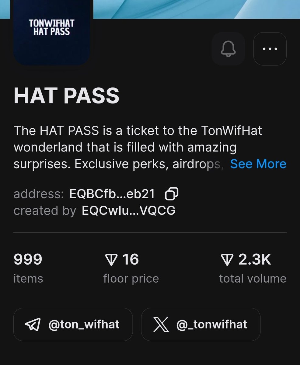 Willie_Bullish's tweet photo. I'm very excited right now about @_tonwifhat, the next big thing that's about to happen on @ton_blockchain

If I get to 10K FOLLOWERS in 24 hours, I'll give away all my HAT PASS NFTs.

Total worth above $1,000

FP: 16 $TON
👇
https://t.co/zc2VRSC3J3
#TONWIFHAT $TWIF
🎩🔥 https://t.co/V2C6X8m4ZE