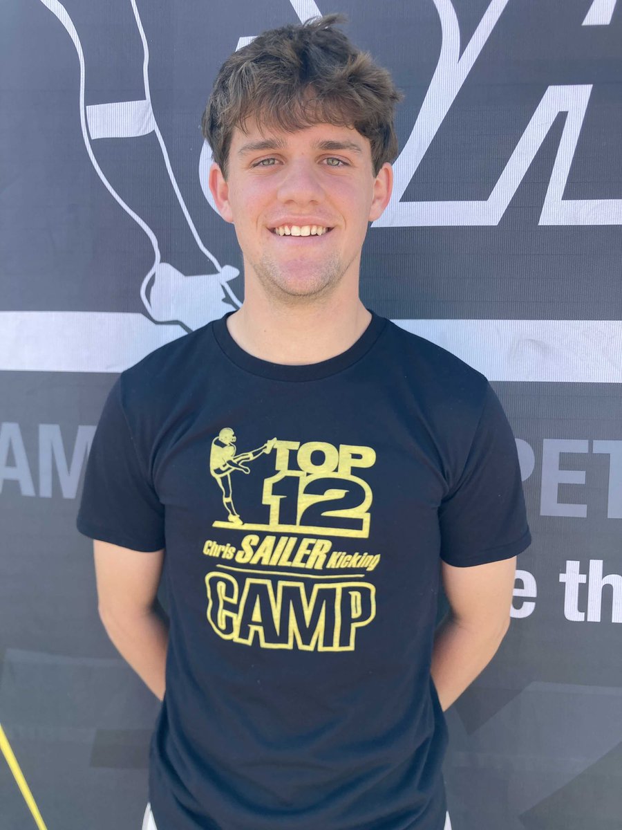 CSKRECRUITING's tweet photo. Player Spotlight: 
Get to know…. Noah McGough 
Class: 2025
State: TX
CSK Rank: 26
Favorite Color: Baby Blue
Favorite Animal: Blue Jay
Favorite Athlete: Clint Dempsey
Favorite Movie: Goonies
Favorite Song: I Just Want to Dance With You
Favorite Pro K/P:  Brandon Aubrey https://t.co/EMGY2ebLhi