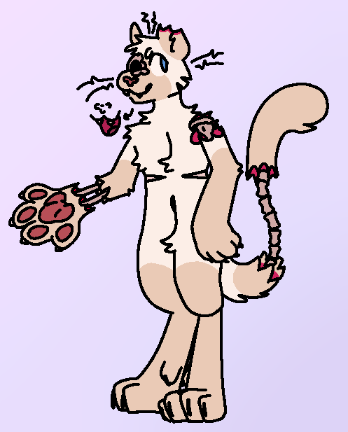 0ctodoggo's tweet image. character design drawn for my younger sibling