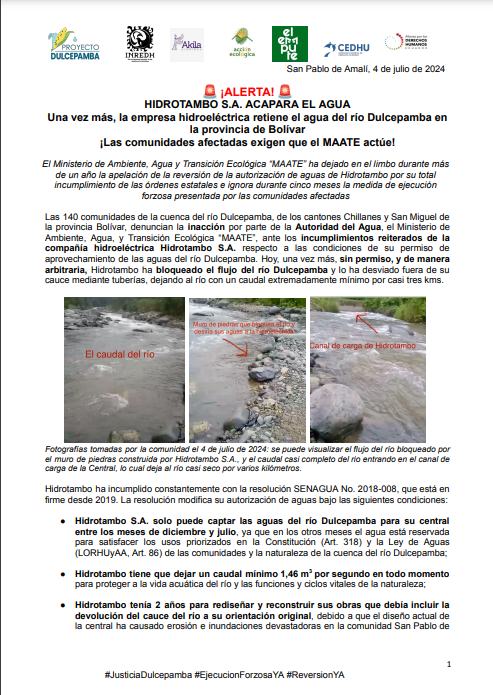 Alianza de Organizaciones por los Derechos Humanos tweet media