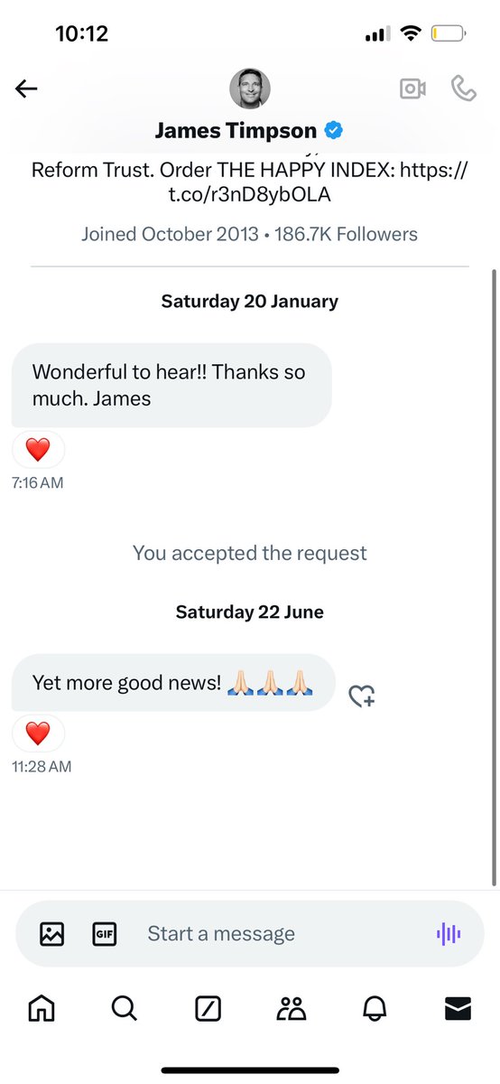 Sarah-Jo Hall (@006sarahjo) on Twitter photo No matter your political persuasion - this is a brilliant appointment. In your own words to me - “yet more good news!” 👏 <a href="/JamesTCobbler/">James Timpson</a> No matter your political persuasion - this is a brilliant appointment. In your own words to me - “yet more good news!” 👏 <a href="/JamesTCobbler/">James Timpson</a>