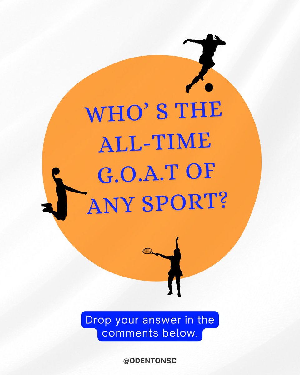 OdentonSC's tweet photo. Is it Michael Jordan? Tom Brady? Messi? Ronaldo? Serena Williams? Katie Ledecky?
Somebody else?

Tell us who you got!

#FIFA #NBA 
#NFL #tennis 
#swimming https://t.co/JeyU0VRirw