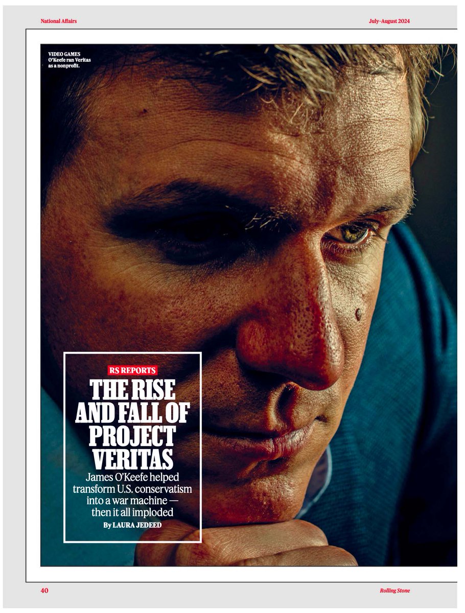Redux Pictures (@reduxpictures) on Twitter photo Photo by Stephen Voss/Redux of Project Veritas’s James O’Keefe in Rolling Stone - July/August 2024 issue. <a href="/StephenVoss/">StephenVoss</a> <a href="/RollingStone/">Rolling Stone</a> Photo by Stephen Voss/Redux of Project Veritas’s James O’Keefe in Rolling Stone - July/August 2024 issue. <a href="/StephenVoss/">StephenVoss</a> <a href="/RollingStone/">Rolling Stone</a>