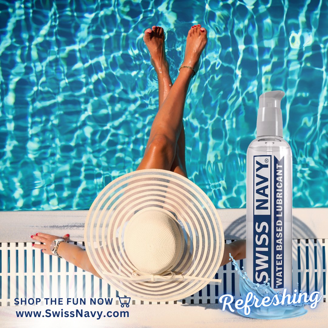 UseSwissNavy's tweet photo. Water-based Lube for the MOST refreshing feel ππ¦#sexisfun #swissnavy #usemorelube