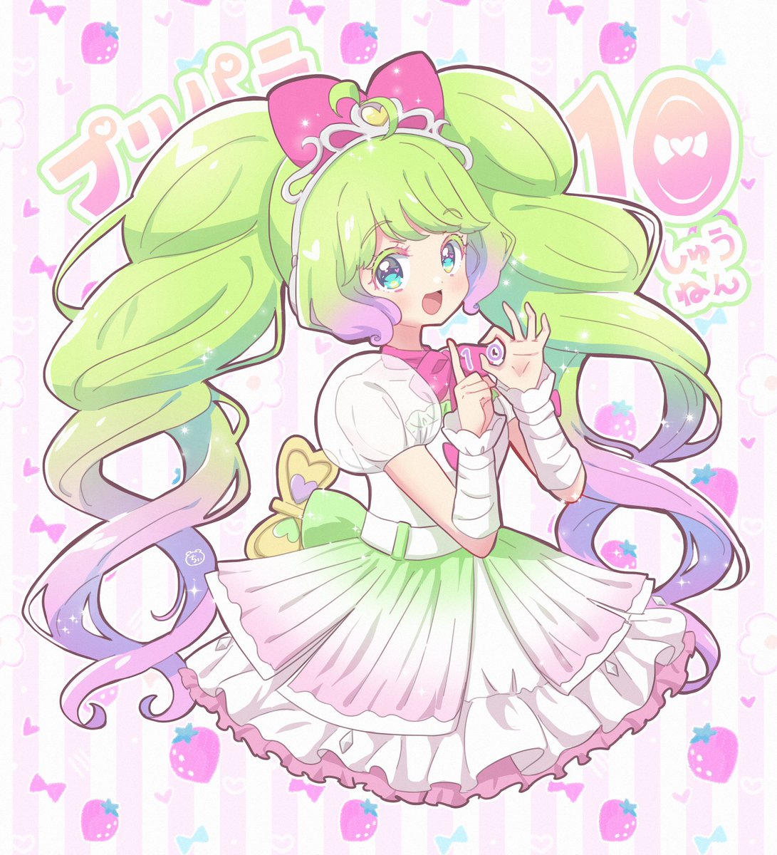 プリパラ10周年 らぁるるでお祝い🎀